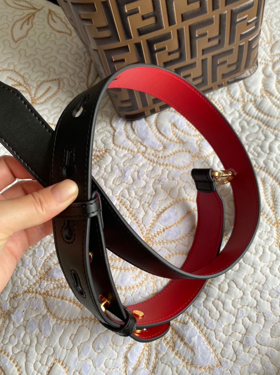 Mon Trésor Marron + Rouge FF Embossé