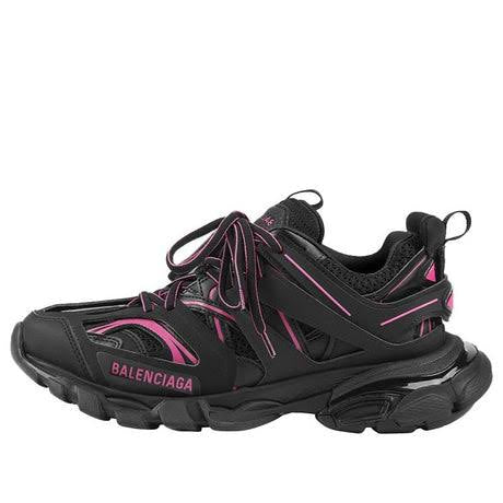 Black Neon Pink BB Track Trainers