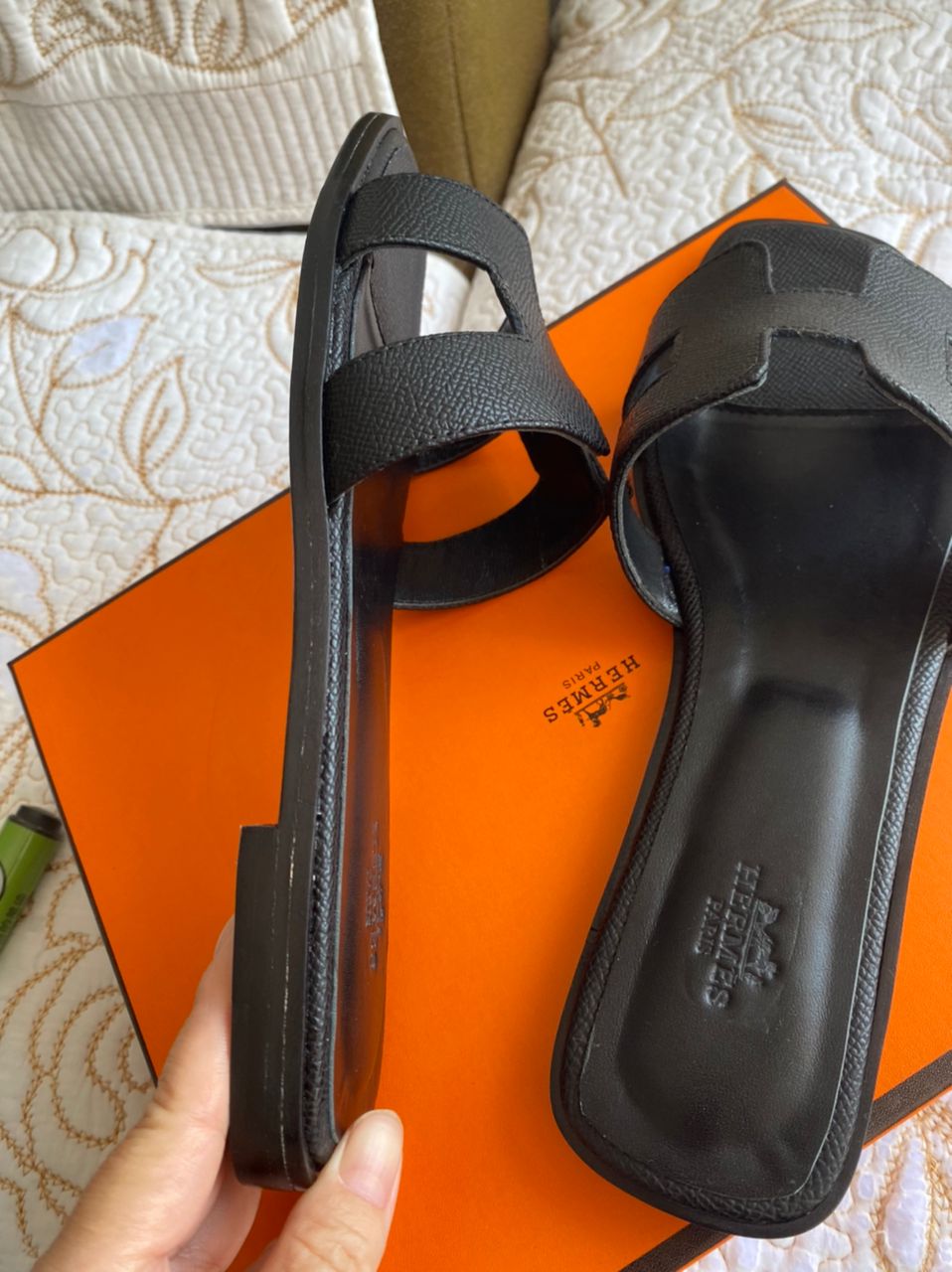 Sandales Oran noires