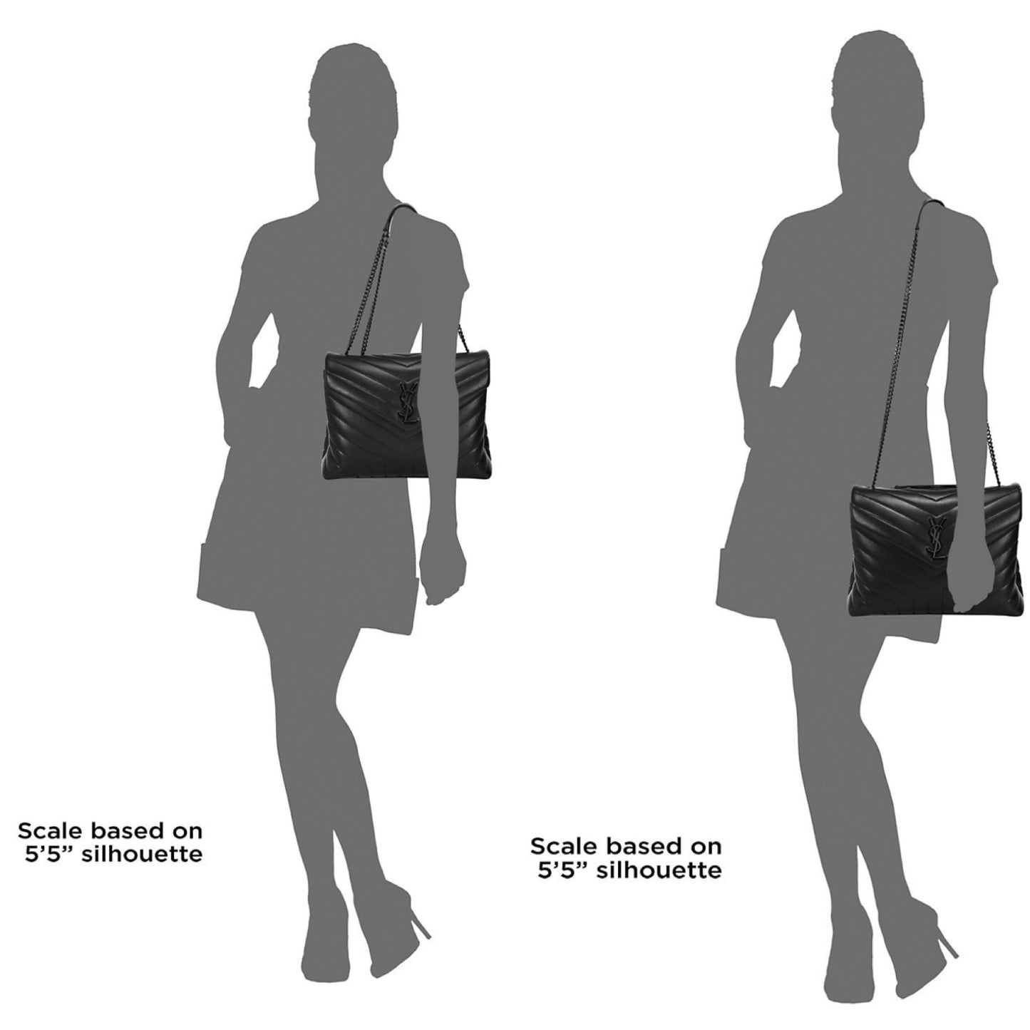 Sac porté épaule Loulou moyen en cuir