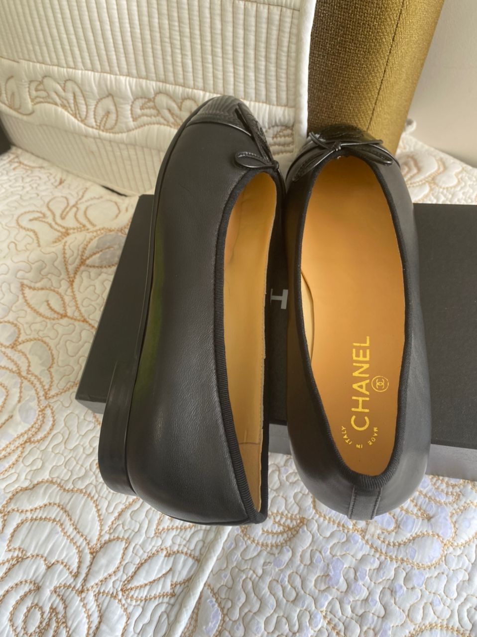 Ballerines Coco en cuir d'agneau