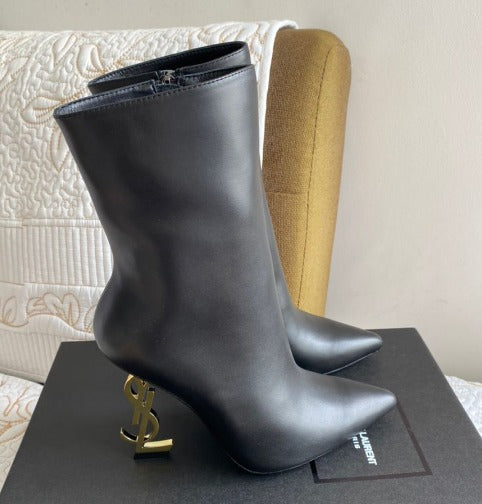 Bottines en cuir Opyum