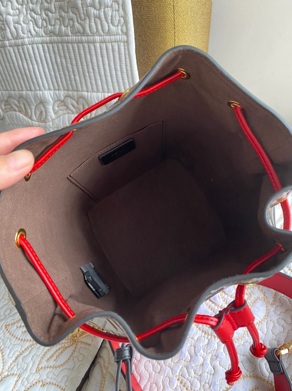 Mon Trésor Marron + Rouge FF Embossé