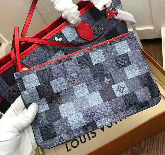 Cabas N-Full en toile denim