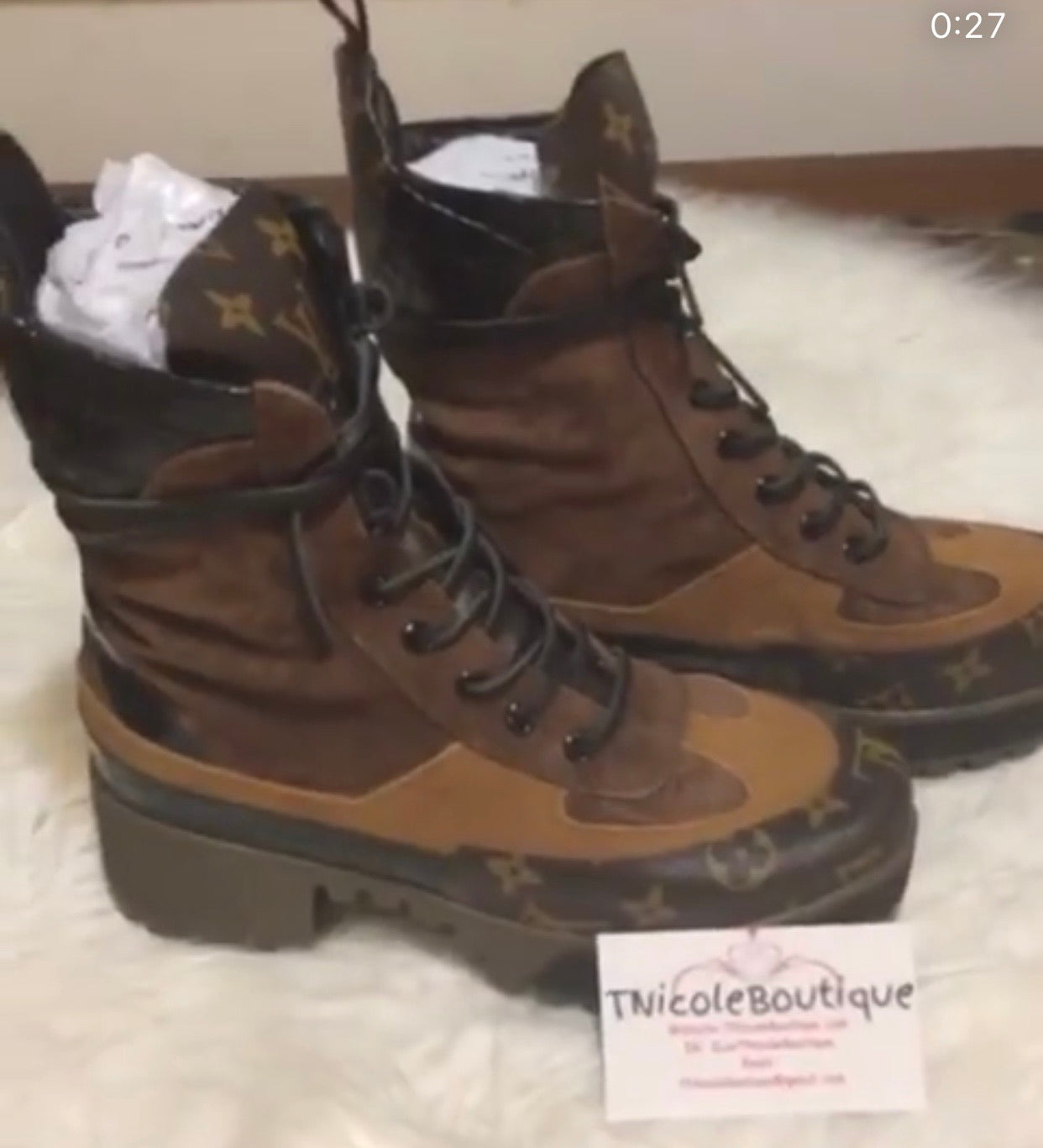 Bota de combate del desierto