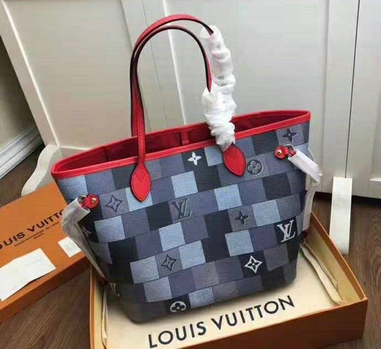 Denim Canvas N-Full Tote