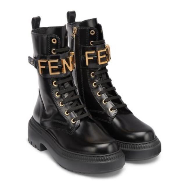 Bottes de motard en cuir FF (2 couleurs)