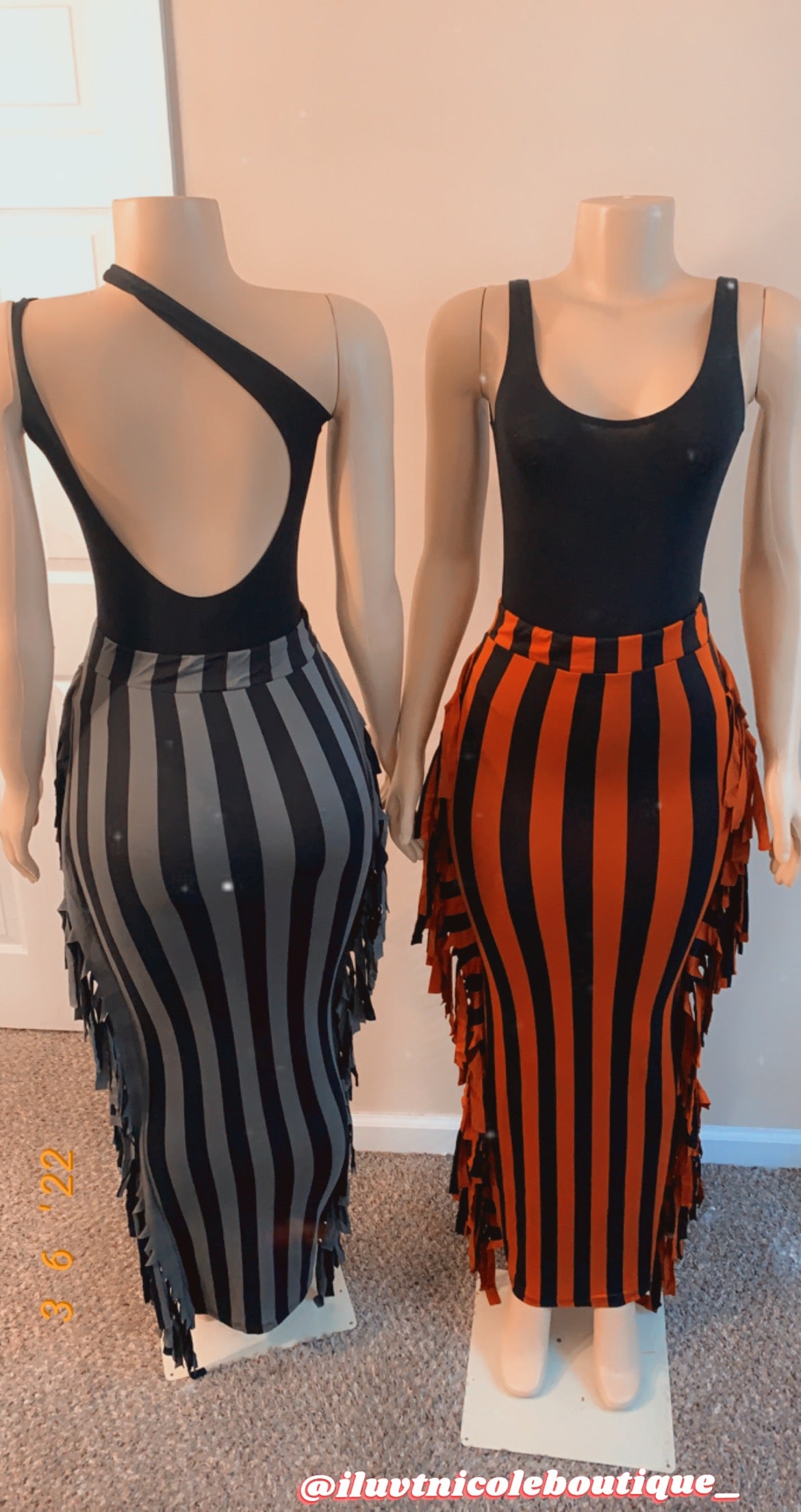 Choosey Stripe Skirt