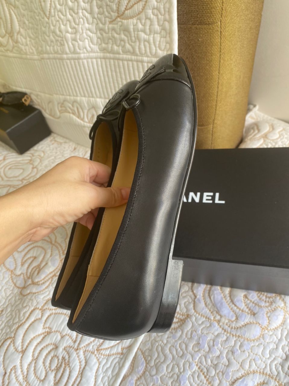Ballerines Coco en cuir d'agneau