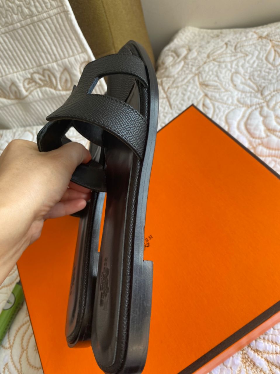 Sandales Oran noires