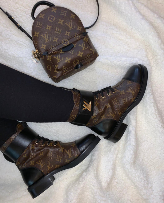 Combinación de botas Monogram Palm Spring + Wonderland