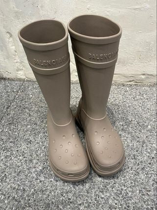 Bottes de pluie croco pour femmes