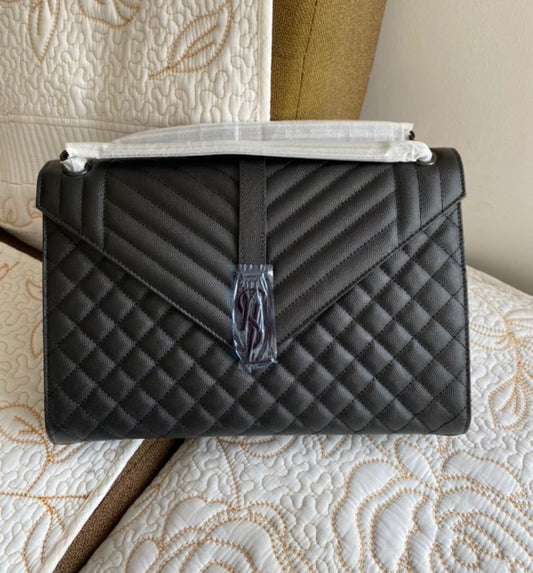 ENVELOPPE GRAND SAC EN MIX MATELASSÉ