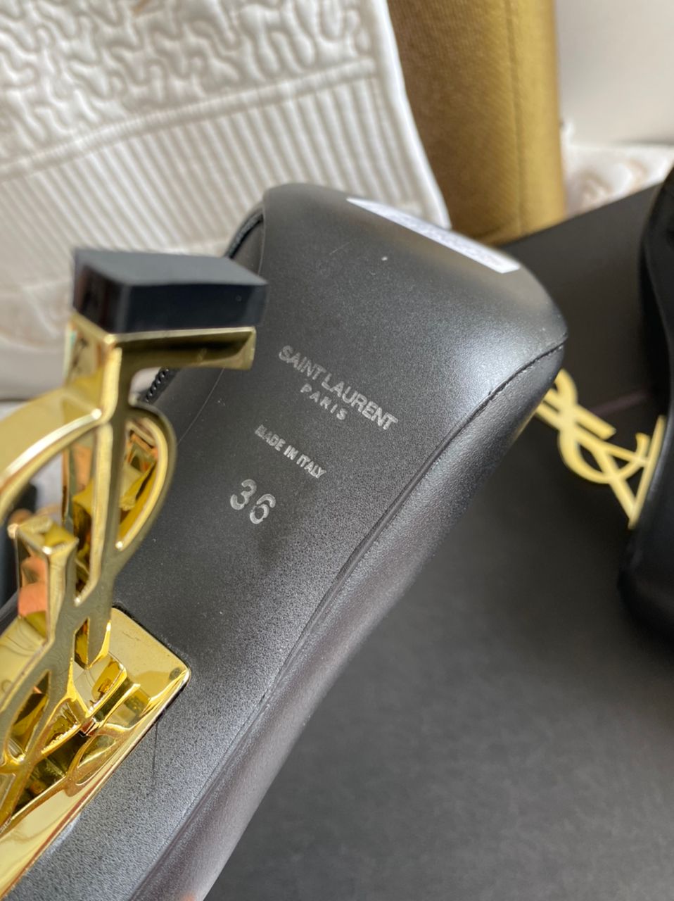 Bottines en cuir Opyum