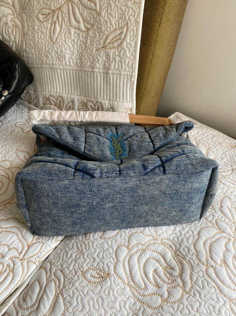 SAC DOUDOUNE MOYEN VINTAGE DENIM