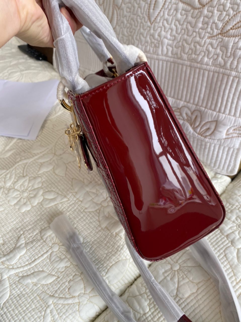 Lady Dior-Bourgogne (2 Tailles)