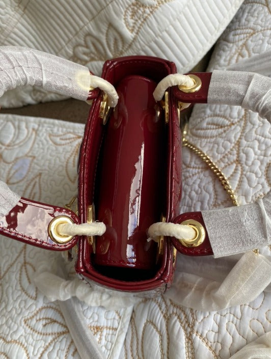 Lady Dior-Bourgogne (2 Tailles)