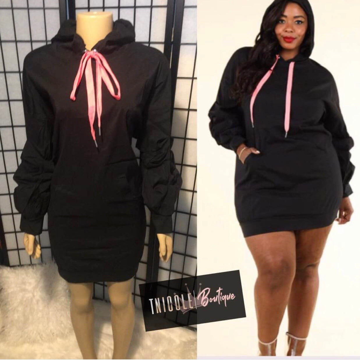 Break the Wind Hoodie Dress