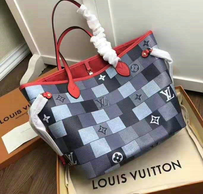 Cabas N-Full en toile denim