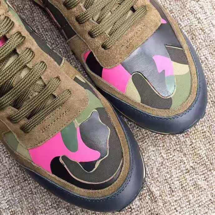 Pink Camo Sneaker