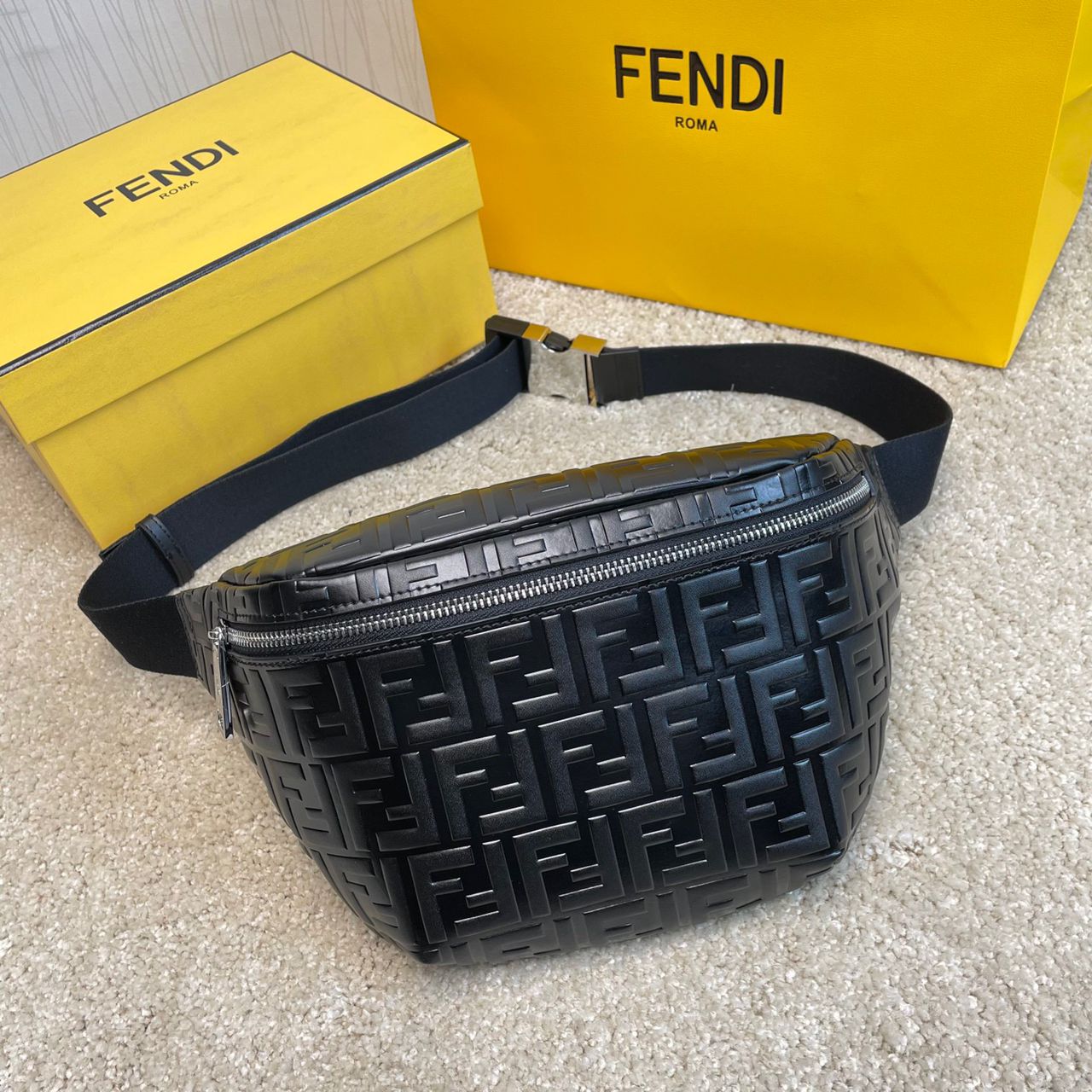 FF Embossed Belt bag