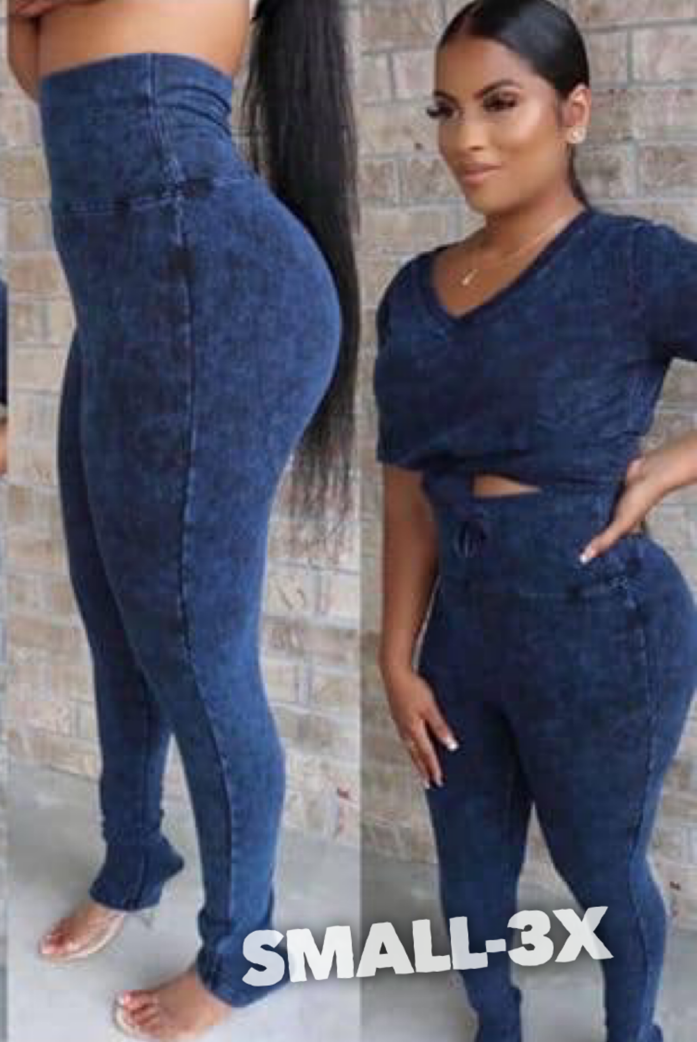 Denim Ash Wash Set | MEDIUM ONLY