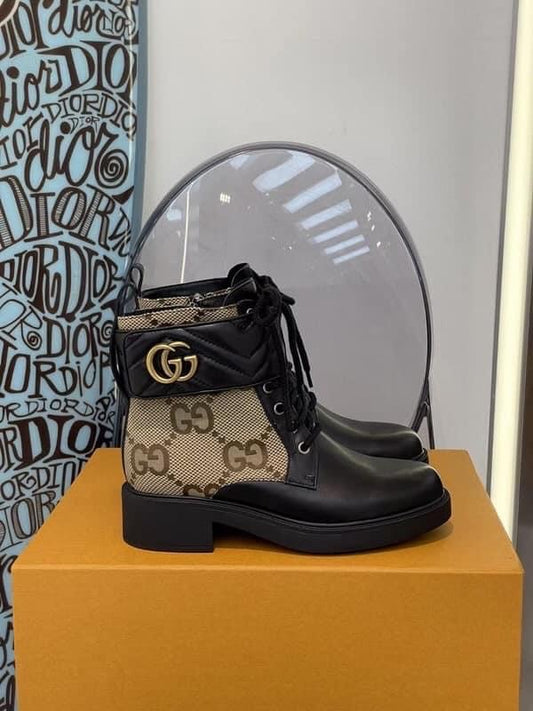 Botte Double G en toile