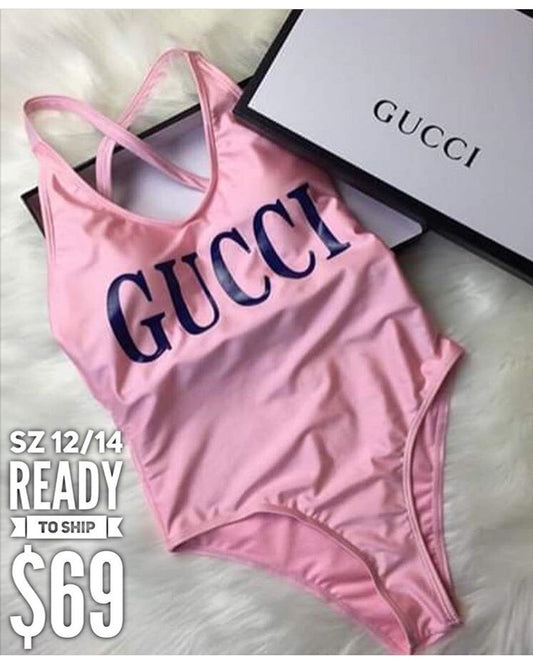 G Pink Swimsuit