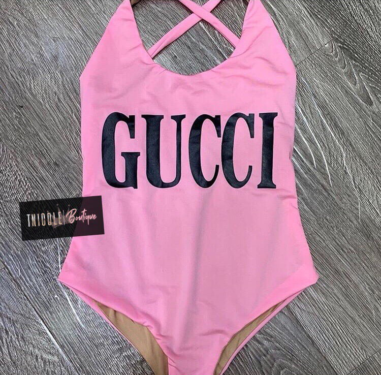 Maillot de bain rose G