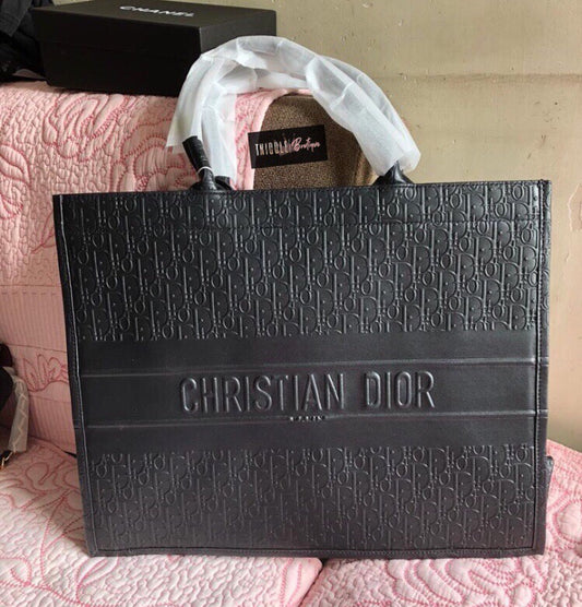 Dior Tote-Black on Black