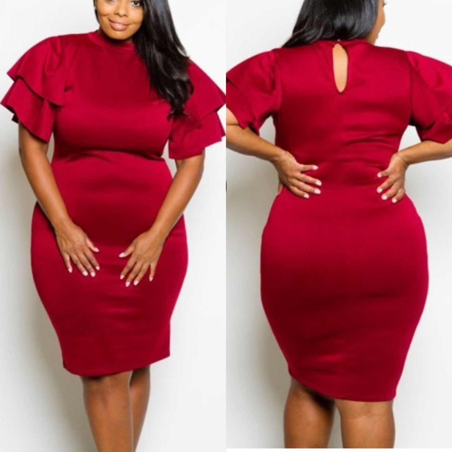 “Sleeves Please” Bodycon Dress